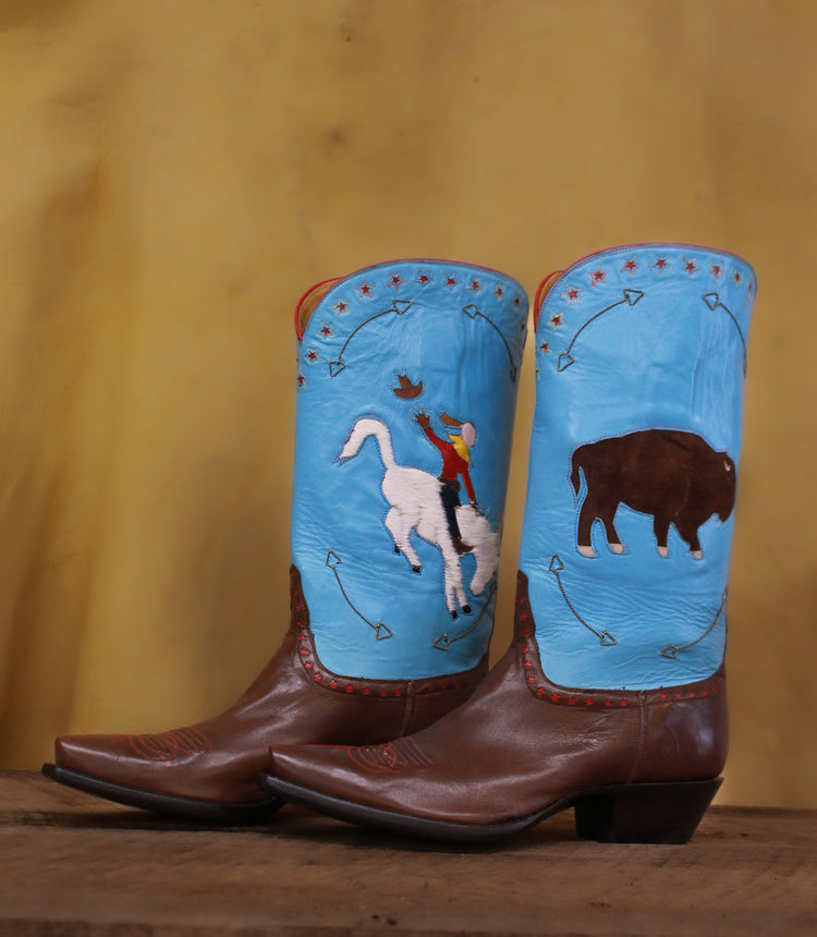Kangaroo and Calf Rodeo Men's Classic 2205