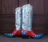 "Mis 4th" Red, White & Blue Stars Women's Classic 605