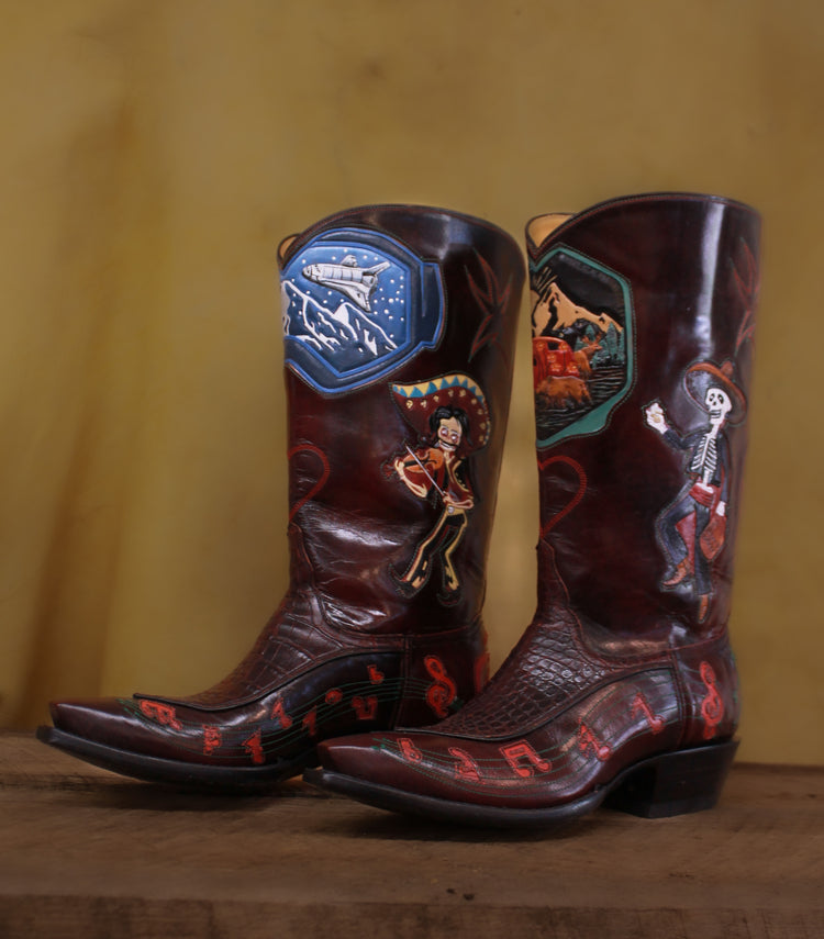 Dark Cherry Goat & Gator Women's Classic 711