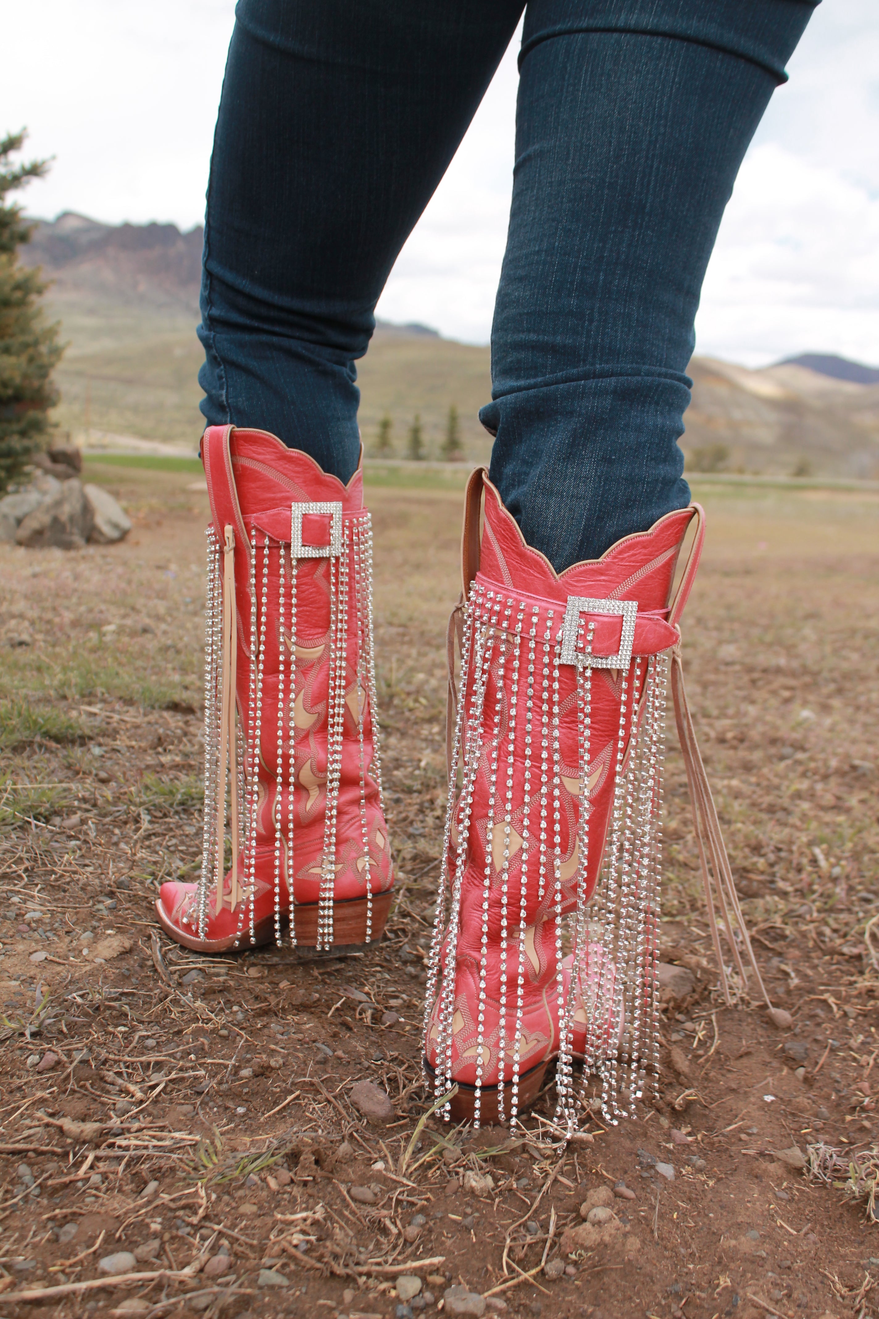 Rhinestone Rodeo Dusty Rose and Cream Old El Paso 4-57 Rhinestone Rodeo Dusty Rose and Cream Old El Paso 4-57