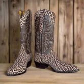 Elephant Brown & White Stitched Men's Classic 1104