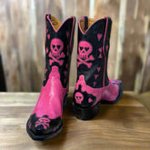 Pink Kangaroo Skull Inlays Women's Classic 812