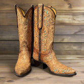 Hand Tooled Python Inlays Women's Classic 900