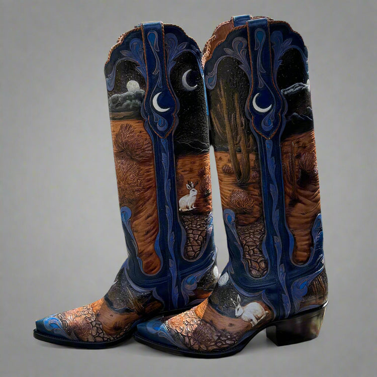 Dessert & Moon Painted Women's Classic Tall 4-84