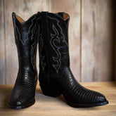 Black Lizard with Stitching Men's Classic 05-04