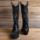 Black Kangaroo w/ Stingray InlayWomen's Classic 4-73