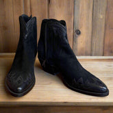 Blk Suede w/ Blk Calf Women's Flamingo 2-13