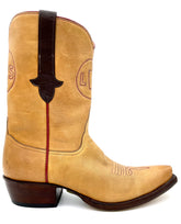 Vintage Supple Calf Mustard Tres Outlaws Women's Classic "LBS"174