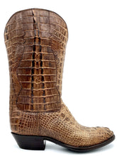 Saddle Tan Croc Tres Outlaws Men's Classic 341