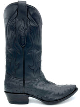 Black Ostrich Tres Outlaws Men's Classic -378