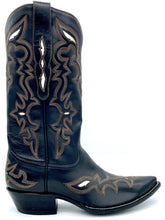 Black Calf & Inlays Tres Outlaws Men's Classic - 399
