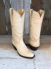 Bone Ostrich Tres Outlaws Women's Classic Boot 2051@