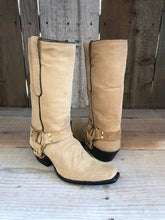 Natural Suede Calf French Style Tres Outlaws Women's Classic Boot 2084@