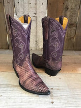 Distressed Purple Lizard Women's Classic Boot 2086