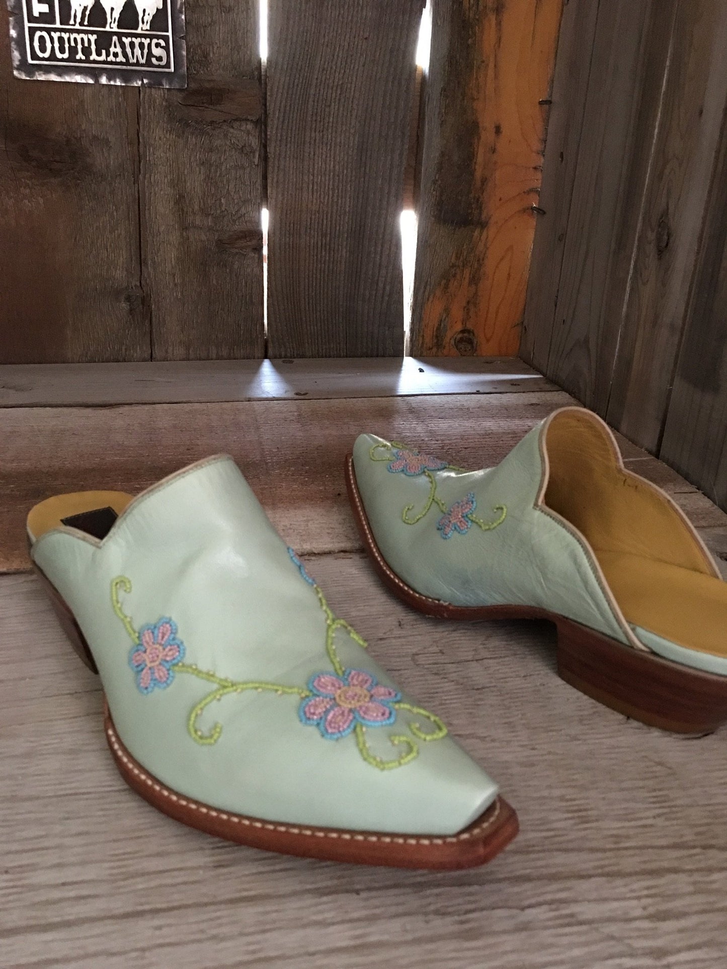 Teal California w/ beading 1504