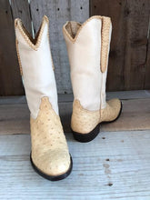 Bone Ostrich Tres Outlaws Women's Classic Boot 2504@