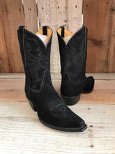 Black Suede Tres Outlaws Women's Classic Boot 2388@