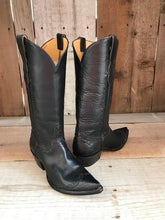 Black Kangaroo & Gator Tres Outlaws Women's Classic Boot 1270@