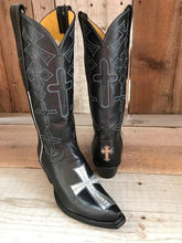 Black Kangaroo & Crosses Tres Outlaws Women's Classic Boot 1281@