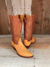 Cognac Buttercup Ostrich Tres Outlaws Women's Classic Boot 2093@