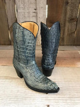 Olive Grey Horn Back Gator Tres Outlaws Women's "Got Gator Collection" 1195 @