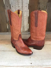 Cognac Lizard Tres Outlaws Men's Classic Boot 4078@