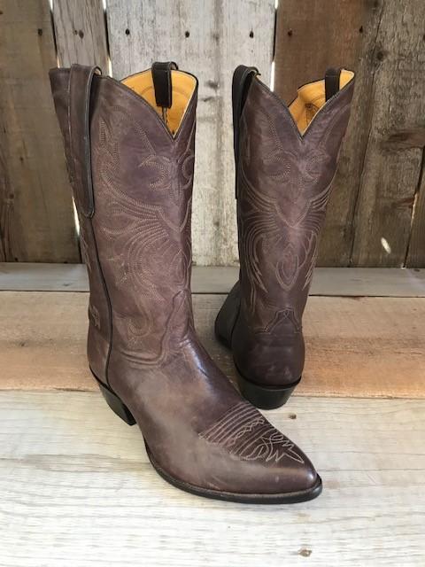 Choco Distressed Calf Tres Outlaws Men's Classic Boot 4079@