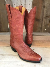 Ostrich Cognac Tres Outlaws Men's Classic Boot 4080@