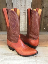 Cognac Lizard Tres Outlaws Men's Classic Boot 4083@