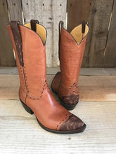 Natural Leather Tooled Tres Outlaws Men's Classic Boot 3999@