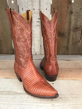 Cognac Lizard Tres Outlaws Men's Classic Boot 4246@