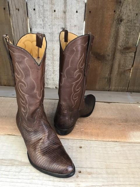 Choco Lizard Tres Outlaws Men's Classic Boot 4315@