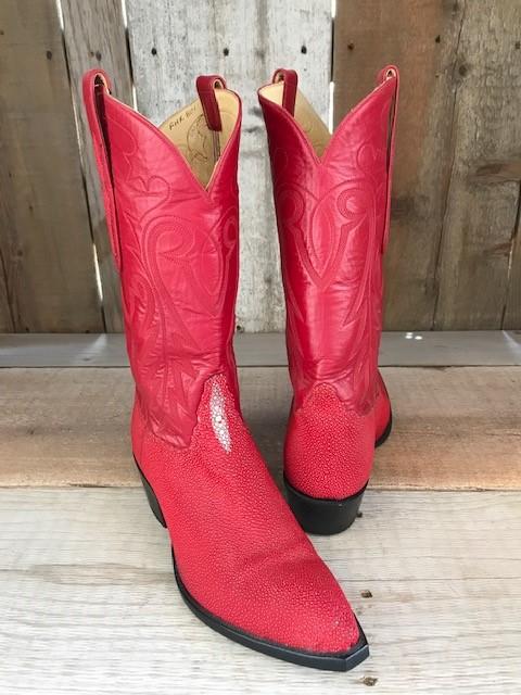 Red sales stingray boots