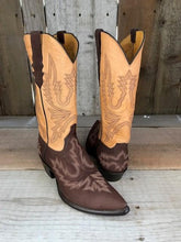 Choco Nubuck All Over Stitch Tres Outlaws Men's Classic Boot 3826