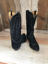 Black Roughout Tres Outlaws Men's Classic Boot 3785@