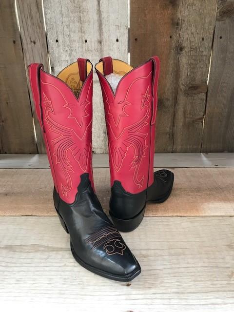 Black & Red Kangaroo Tres Outlaws Men's Classic Boot 3854
