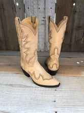 Natural Fine Suede All Over Stitch Tres Outlaws Men's Classic Boot 3715@