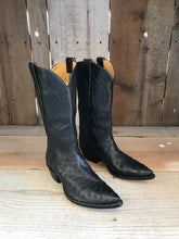 Black Ostrich Tres Outlaws Men's Classic Boot 3726@