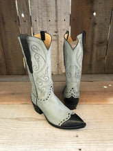 Blue Suede Kangaroo & Gator Tres Outlaws Men's Classic Boot 3727@