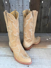 Natural Fine Suede All Over Stitch Tres Outlaws Men's Classic Boot 3733@