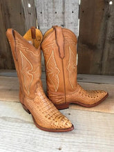 Saddle Tan Crocodile Men's Classic Boot 3740