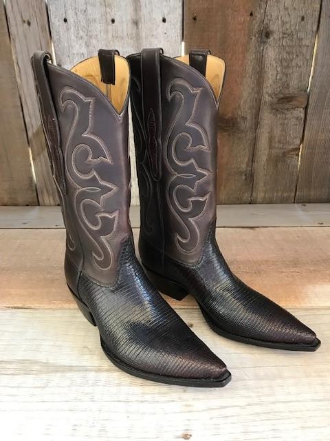 Choco Teju Lizard Tres Outlaws Men's Classic Boot 3625@