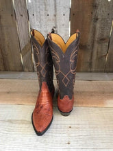 Cognac Lizard Tres Outlaws Men's Classic Boot 3482@