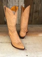 Natural Nubuck All Over Stitch Tres Outlaws Men's Classic Boot 3495@