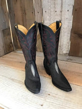 Black Stingray & Goat Tres Outlaws Men's Classic Boot 3370@