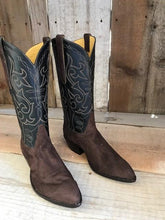 Choco Roughout Black Calf Tres Outlaws Men's Classic Boot 3373@