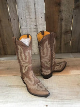 Choco Nubuck All Over Stitch Tres Outlaws Men's Classic Boot 3382@