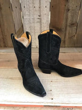 Black Roughout Tres Outlaws Women's Classic Boot 2133@