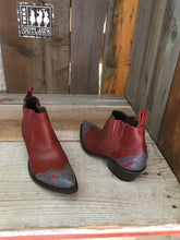 Ostrich Soft Calf Tres Outlaws Flamingo Zip Boot 1919*