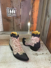 Burgundy Ostrich and Goat 1742